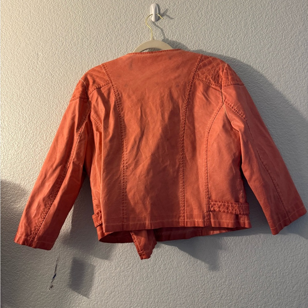 Bar III Orange Jacket - Picture 4 of 9